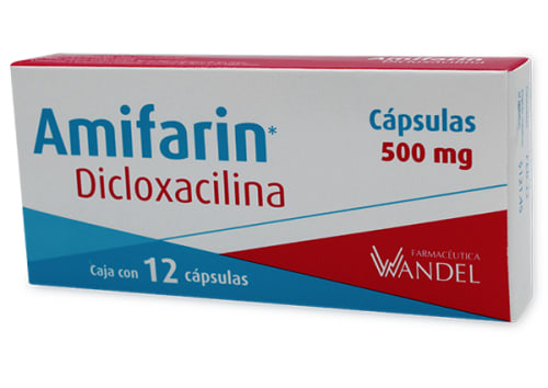 AMIFARIN CAPSULAS 500 MG C/12