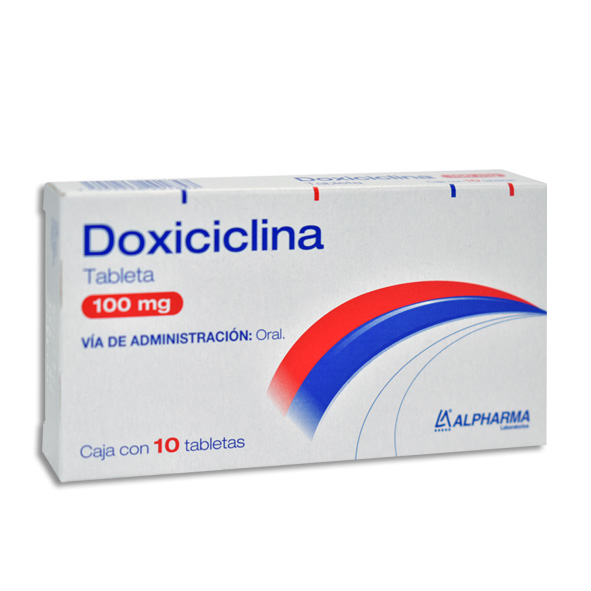 DOXICICLINA TABLETAS 100 MG C/10