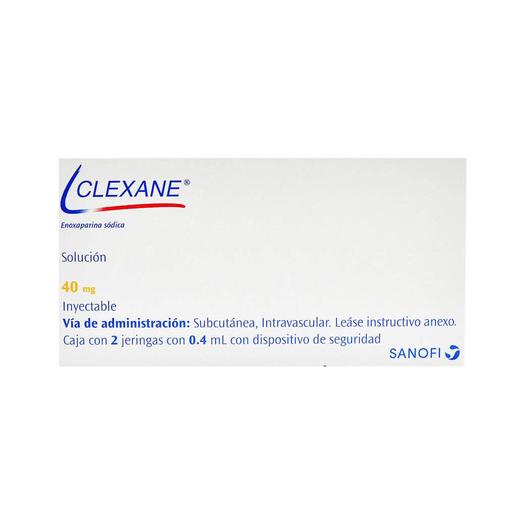 Clexane 40mg solucion inyectable