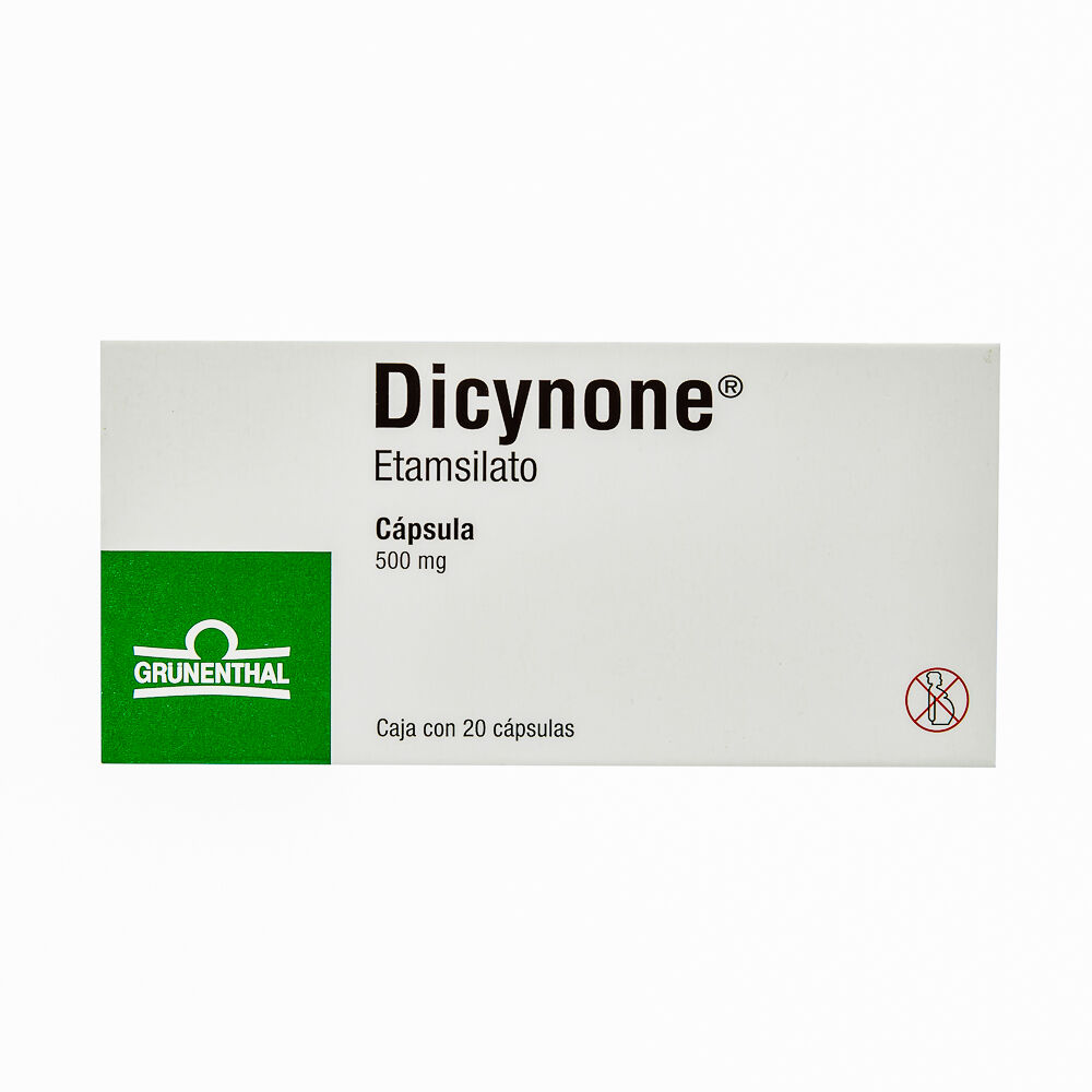 Dicynone 500mg c/20 caps.