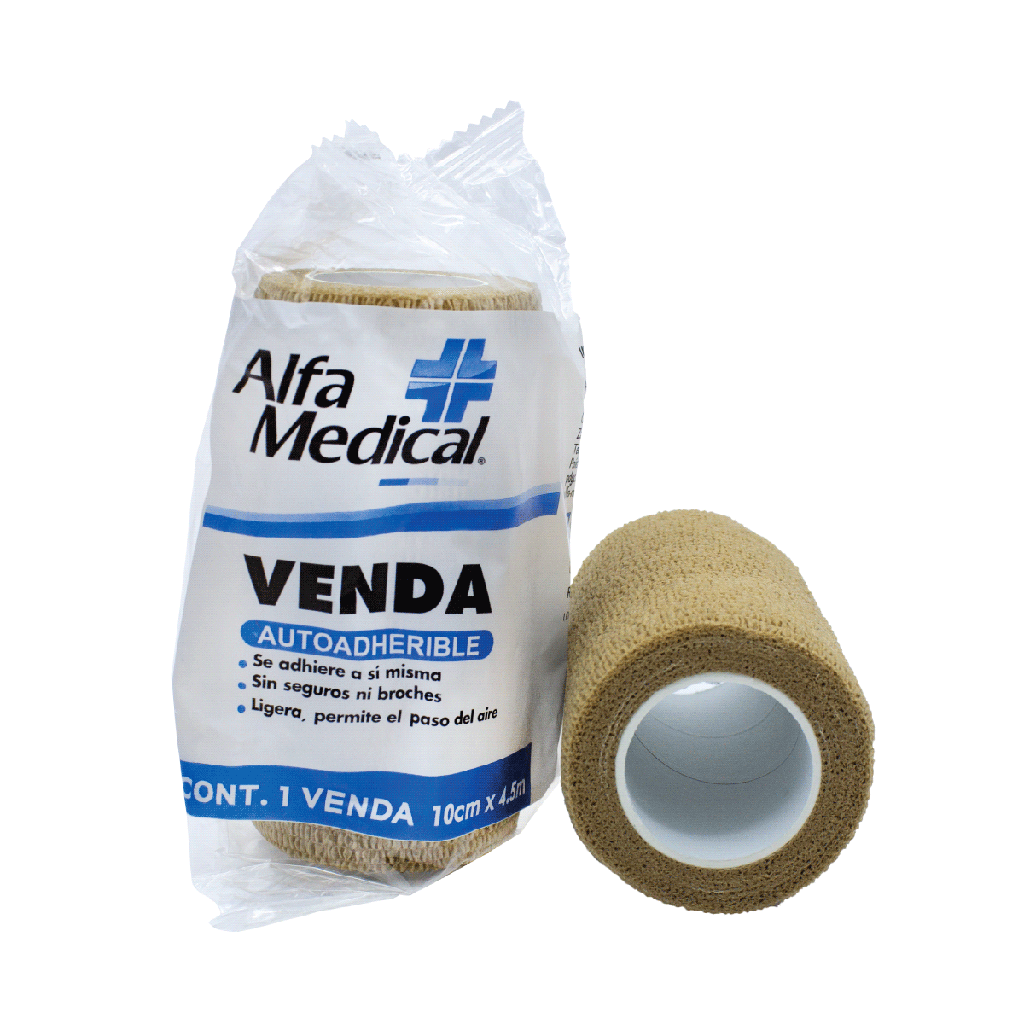 Venda Autoadherible 7.5cm x 4.5m (Alfa Medical)