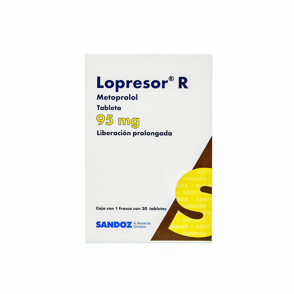 Lopresor R 95mg c/30 tab.