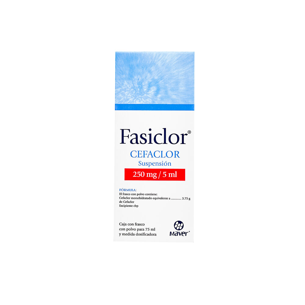 Fasiclor 250mg/5ml fco. 75ml