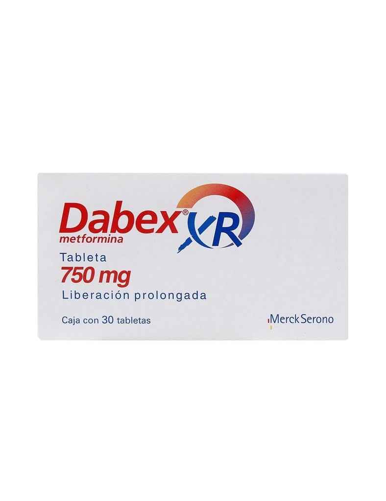 DABEX XR LIBERACION PROLONGADA TABLETAS 750 MG C/30