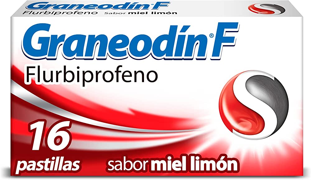 GRANEODIN F TABLETAS 8.75 MG SABOR MIEL- LIMON C/16