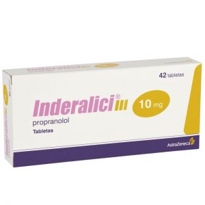 INDERALICI TABLETAS 10 MG C/50