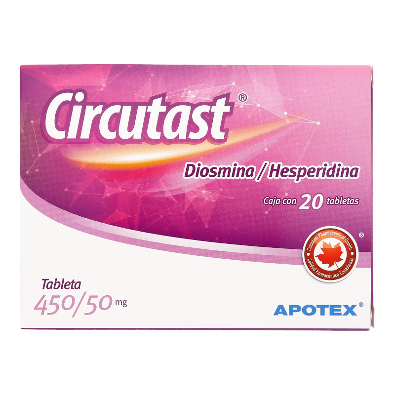 CIRCUTAST TABLETAS 450MG/ 50MG C/20