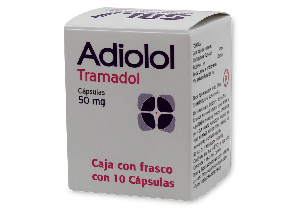 ADIOLOL CAPSULAS  50 MG C/10