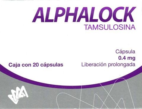 Alphalock 0.4mg c/20 caps