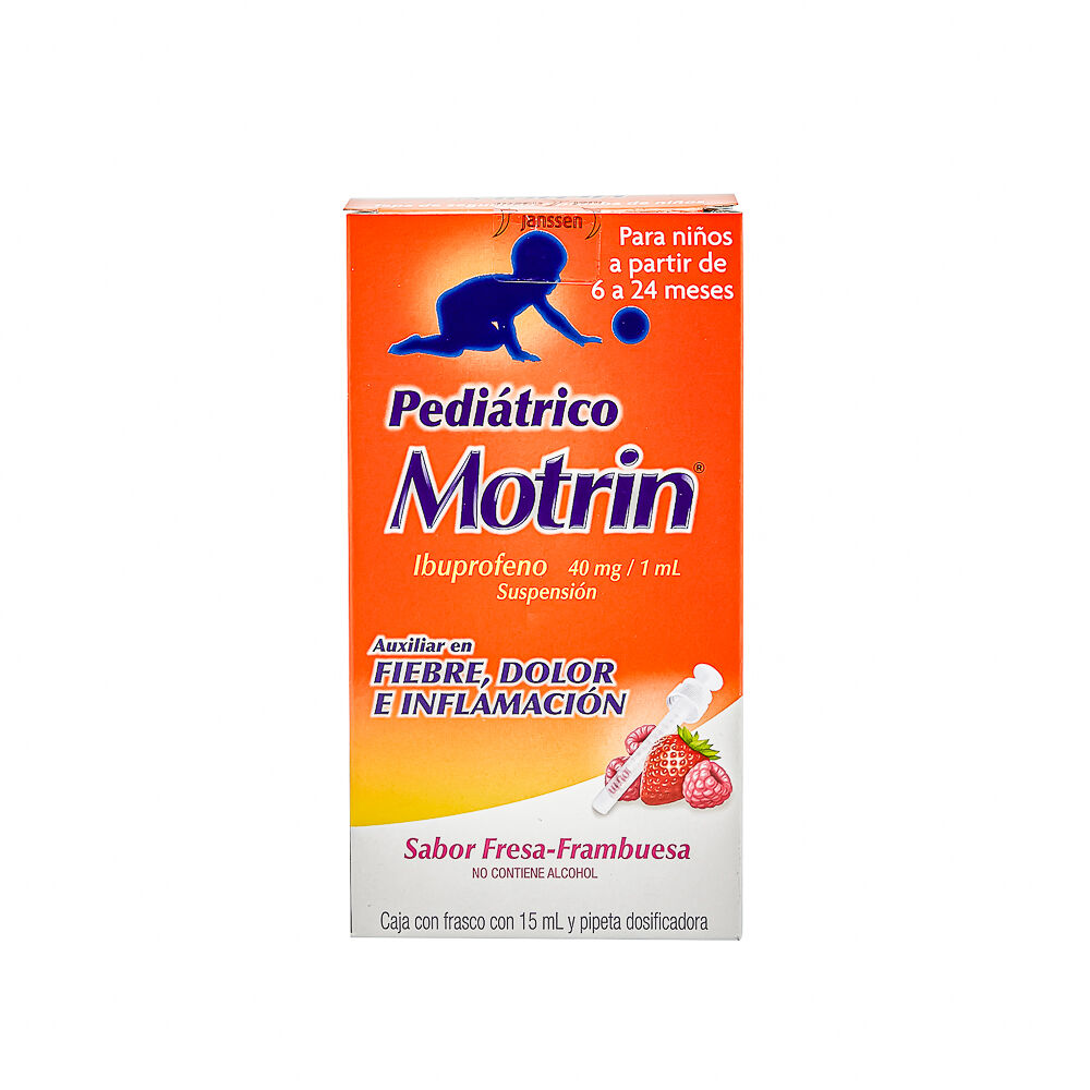 Motrin suspención pediatrica 40mg/1ml