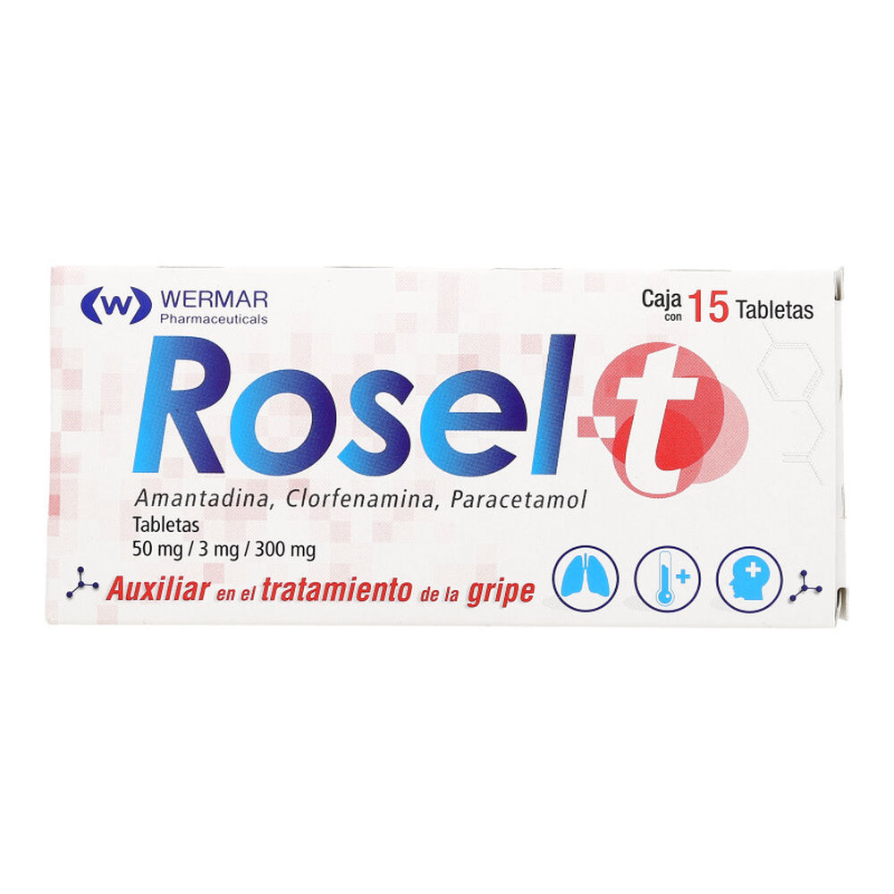 Rosel-t 50/3/300mg c/15 tab.