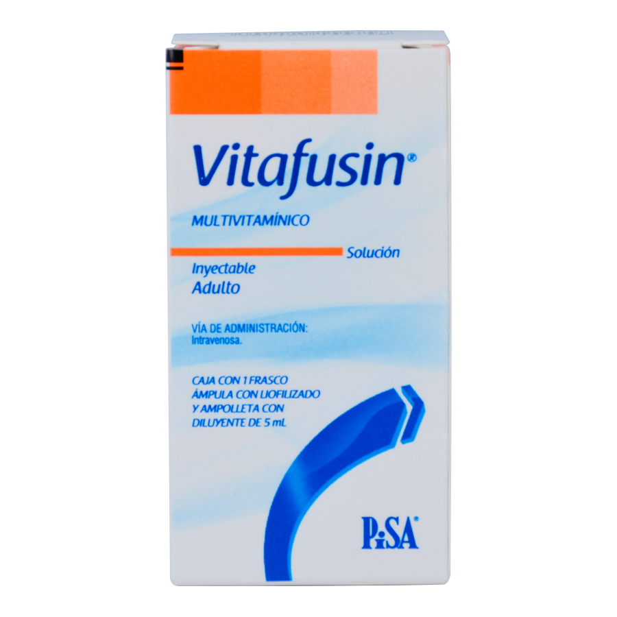 VITAFUSIN MULTIVITAMINICO INYECTABLE ADULTO 5 ML