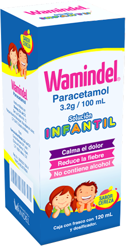 WAMIDEL SOLUCION INFANTIL 3.2G/ 100ML FRASCO CON 120 ML