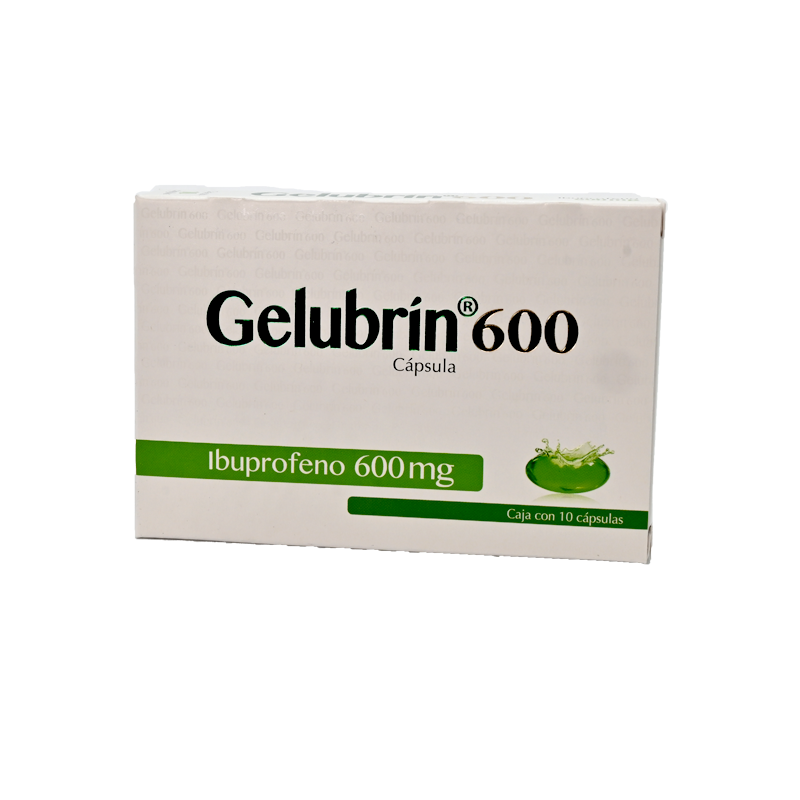 GELUBRIN 600 CAPSULAS C/10