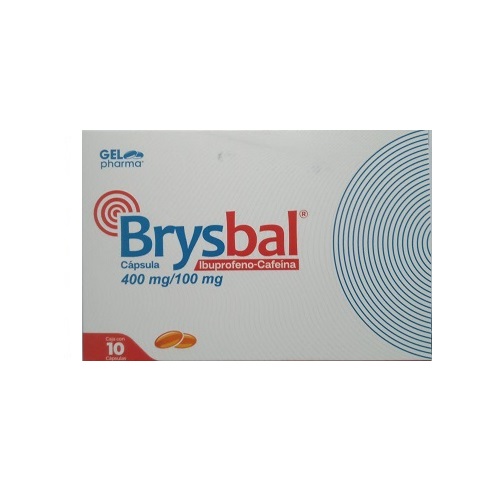 BRYSBAL CAPSULAS 400MG/ 100 MG C/10