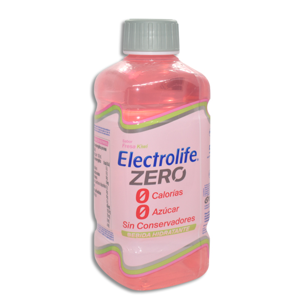 ELECTROLIFE ZERO FRESA KIWI 625 ML