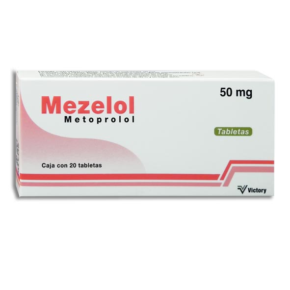 Mezelol 50mg c/20 tab.