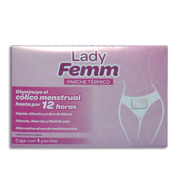 LADY FEMM PARCHE TERMICO 1 PIEZA