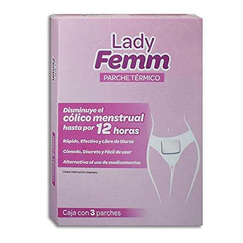 LADY FEMM PARCHE TERMICO 3 PIEZAS