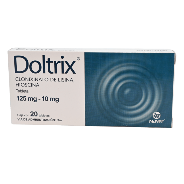 DOLTRIX TABLETAS 125MG/ 10 MG C/20