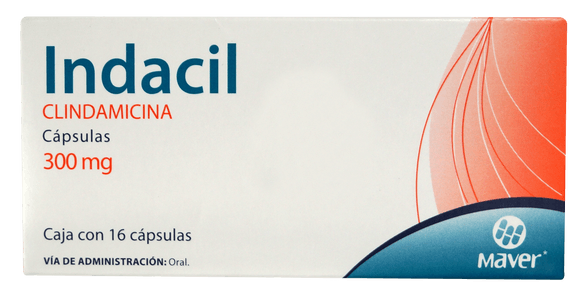 INDACIL CAPSULAS 300 MG C/16