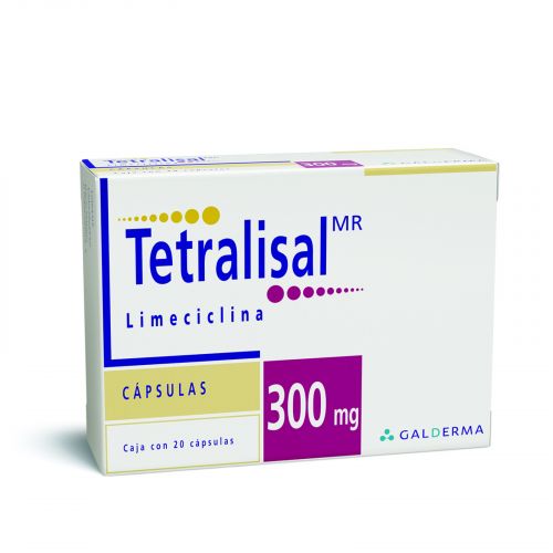 Tetralisal (Limeciclina) 300 mgs c/20 caps