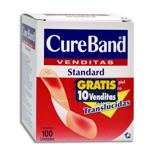 CURE BAND VENDITAS 100 PIEZAS