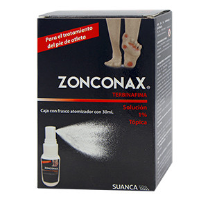 ZONCONAX SOLUCION 1% Topica Fco. Atomizador 30 ML