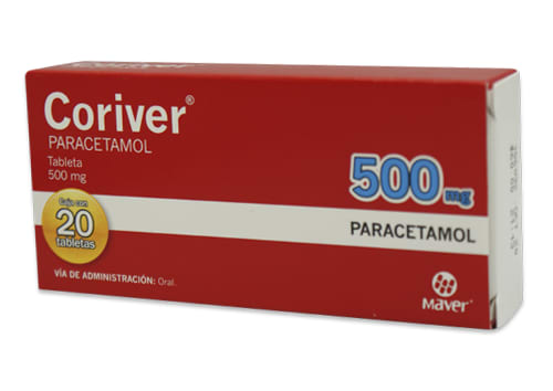 CORIVER TABLETAS 500 MG C/20