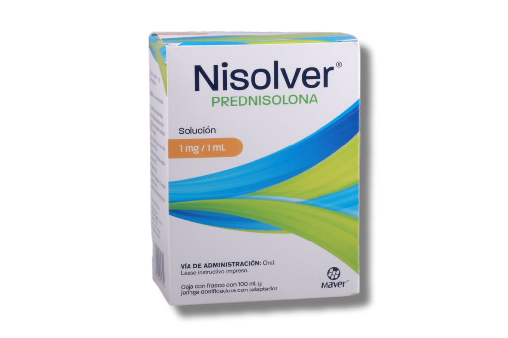 NISOLVER SOLUCION 1MG/ 1 ML 100ML