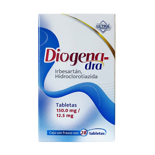 DIOGENADRA TABLETAS 150MG/ 12.5 MG C/28