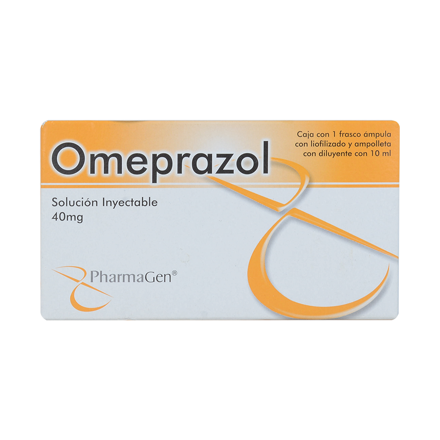 OMEPRAZOL 40MG (PHARMAGEN) 1FCO SOL INY