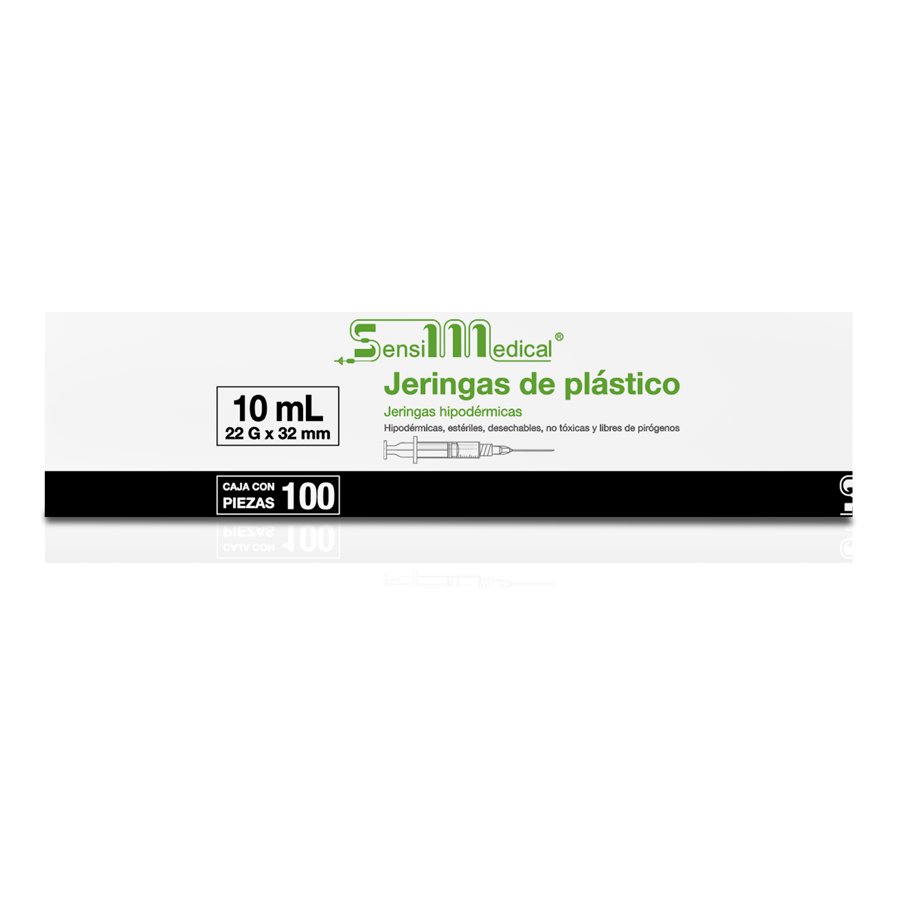 JERINGA 10ML (SENSIMEDICAL) 22GX32MM 1 PZ