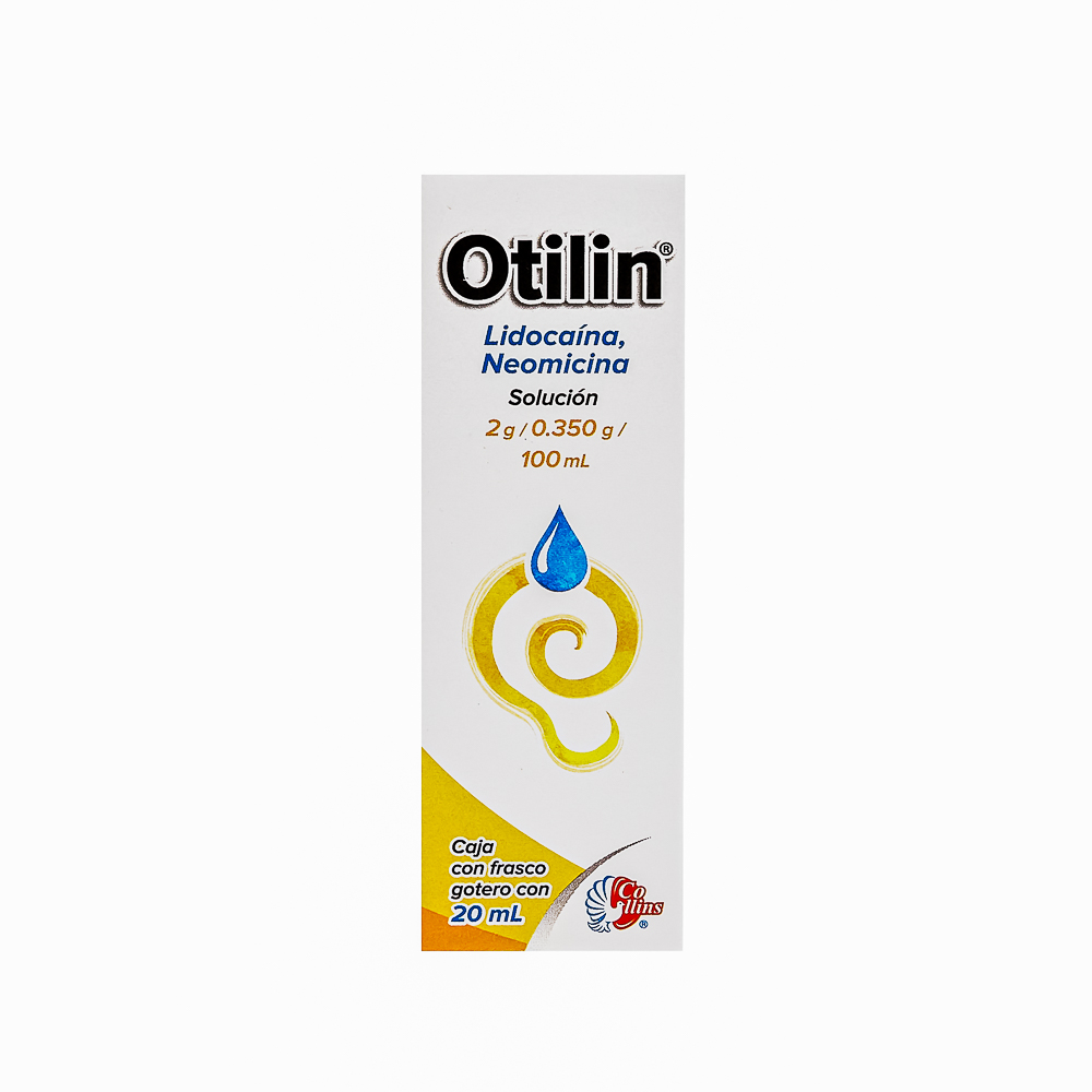 OTILIN SOLUCION OTICA 2G/ 0.350MG/ 100 ML