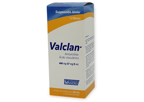 VALCLAN SUSPENSION 400MG/ 57MG/ 5 ML