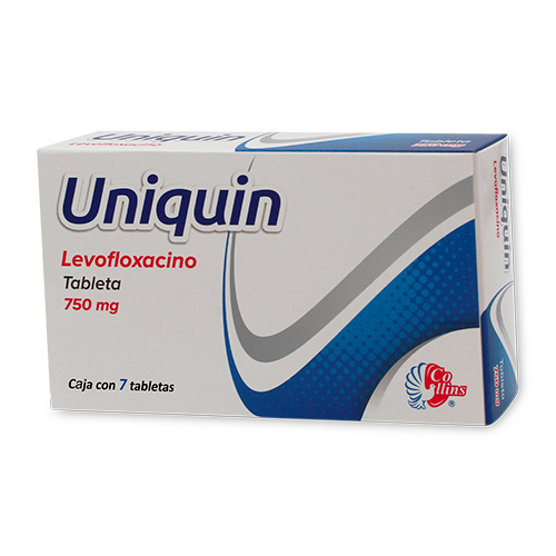 UNIQUIN TABLETAS 750 MG C/7