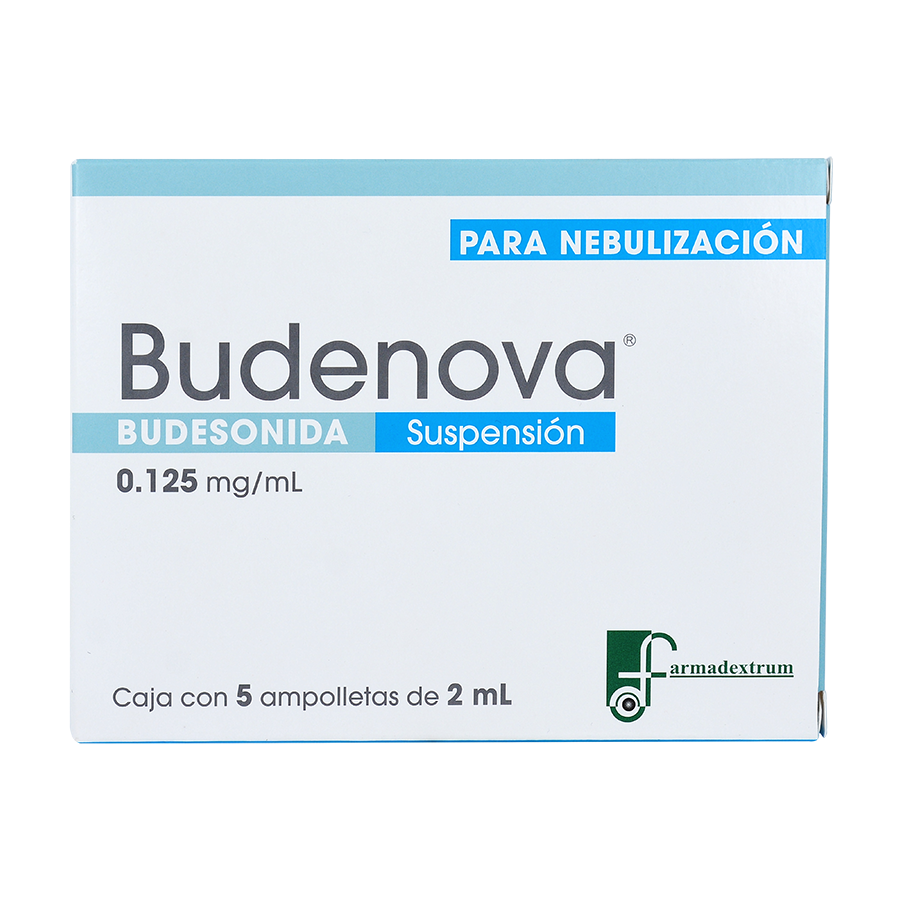 BUDENOVA(BUDESONIDA 0.125MG/ML)5AMP SUSP