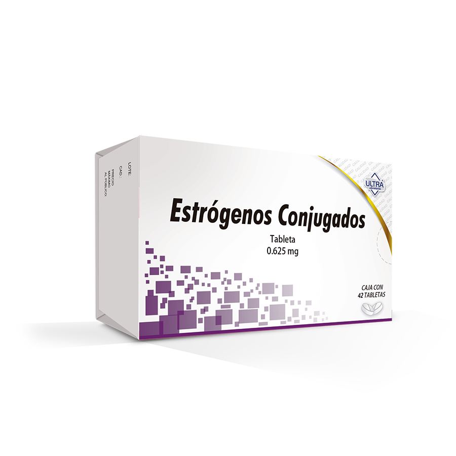 ESTROGENOS CONJUGADOS 0.625MG 42TABS