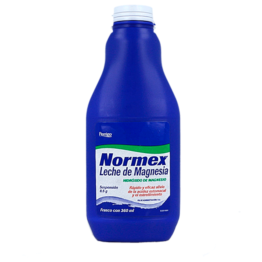 NORMEX(LECHE DE MAGNESIA 0.5G)360ML SUSP