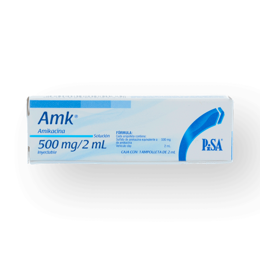 AMK 500MG/2ML AMP INY (AMIKACINA)