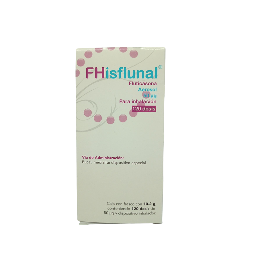 FHISFLUNAL 50μGg aerosol para inhalacion 120 dosis