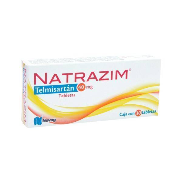 Natrazim 40mg c/30 tabletas