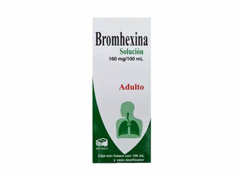 Bromhexina 160mg/100ml solucion adulto