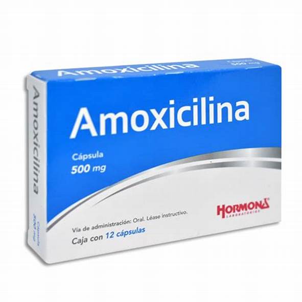 Amoxiciclina 500mg c/12 capsulas (Hormons)