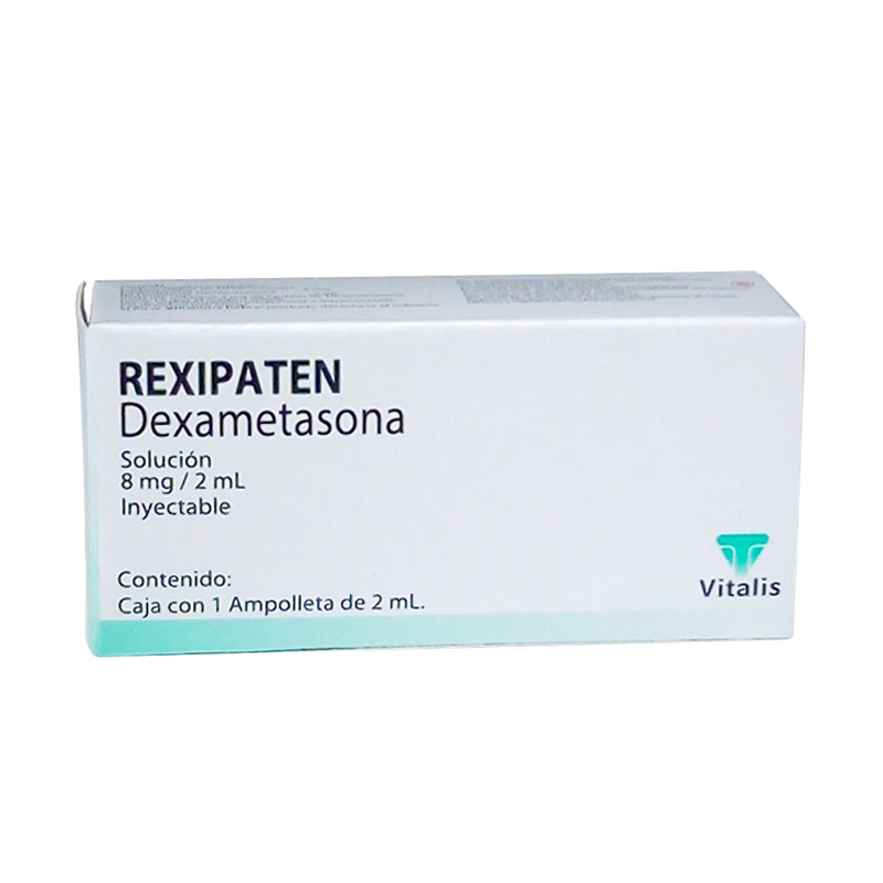 Rexipaten 8mg/2ml c/1 ampolleta