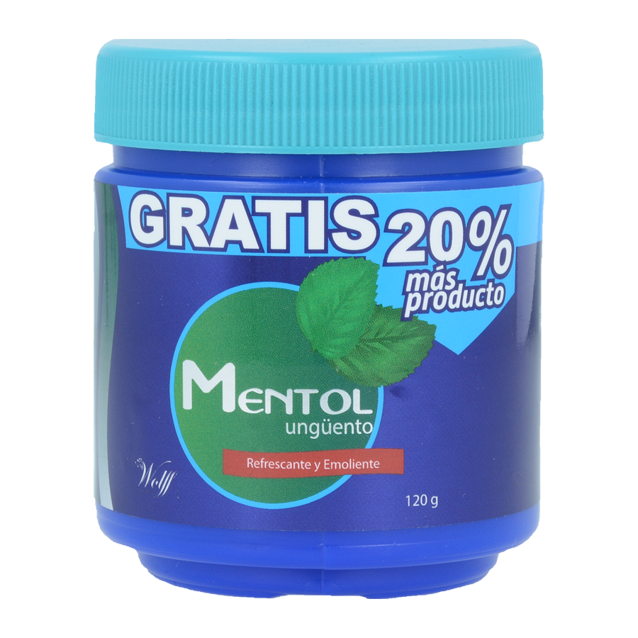 Mentol ungüento 120g