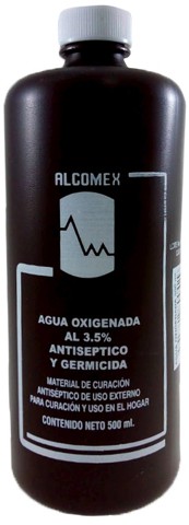 AGUA OXIGENADA (ALCOMEX) 500ML