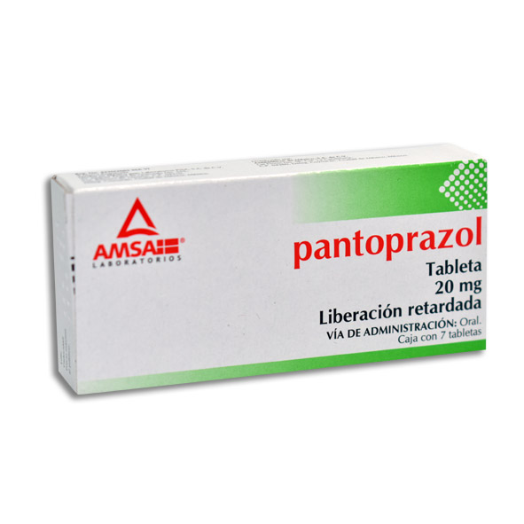 PANTOPRAZOL TABLETAS 20 MG C/7