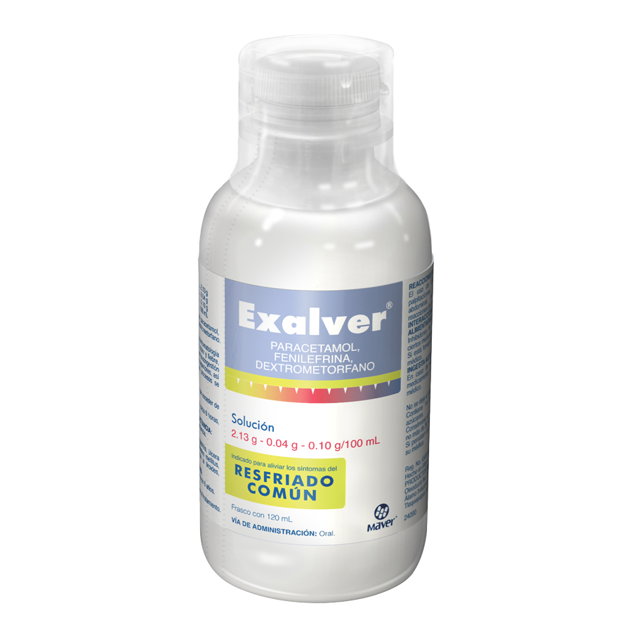 Exalver solución 2.13/0.04/0.20g 120ml