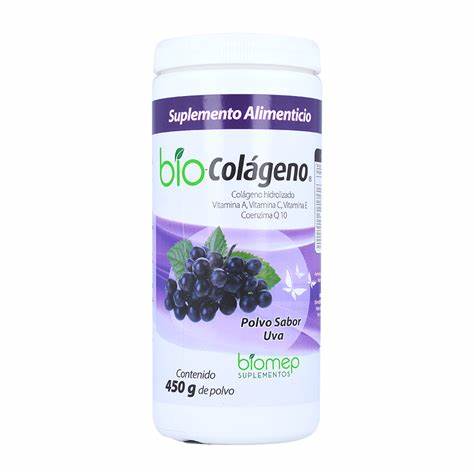 Bio colágeno sabor uva 450g